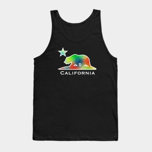 Geometric California State Flag Tank Top